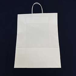 Пакет бум. прямоуг. дно с круч.ручк. БЕЛЫЙ 450х350х150 25...