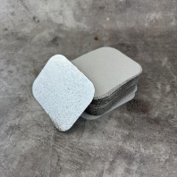 Крышка картонно-алюминиевая для SP15L 100шт 126х100 без печати