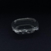 Контейнер одноразовый с крышкой КС Кр-250 ПЭТ-холод 50шт (внеш. 159х130х30)