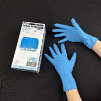 Перчатки латексные MANUAL-HR419-PRO "L" УП=50шт универсальные, удлинённая манжета