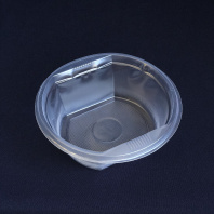 Тарелка суповая ПП 600мл прозрачная 50шт Люкс Уфа 