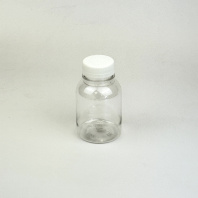 Бутылка ПЭТ D=38мм 0,25л КРУГЛАЯ прозрачная + КРЫШКА (выписывать по 250шт) 