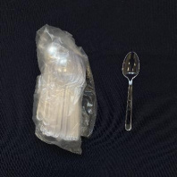 Ложка чайная ПРЕМИУМ прозрачная УП=50шт 15см