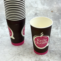 Стакан 400(530)мл бумажный Taste Quality 50шт D=90, d=60, H=136мм ФОРМАЦИЯ Арт.5876 