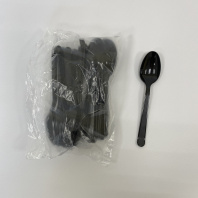 Ложка столовая ПРЕМИУМ чёрная УП=50шт 18см ЭЛПИ 