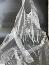 Фартук одноразовый ПНД 120х76см (8) УП=50шт прозрачный