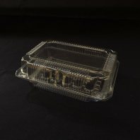 Контейнер с крышкой ПР-К-30В ПЭТ (внеш. 235х172х65) Протэк КОРОБ=360шт 