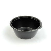 Контейнер круглый ПП ССПК-14154 500мл ЧЁРНЫЙ 50шт D=144 H=59мм BRO PACK 