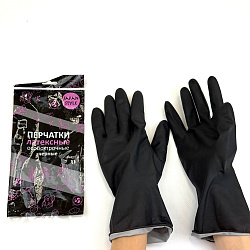 Перчатки хозяйственные Japan Style "XL" ЧЁРНЫЕ ... Перчатки хозяйственные Japan Style "XL" ЧЁРНЫЕ ...