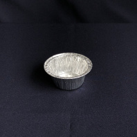 Форма алюминиевая круглая CN21G-W V=130мл 100шт D=85, d=55, H=37мм Формация Арт.24991 