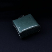 Салфетки 24х24 50шт цветные интенсив зелёные ПП Арт.С1047 