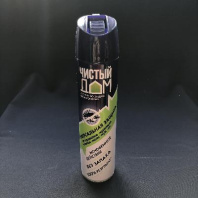 Аэрозоль без запаха от тараканов, муравьев, клопов, моли, мух, ос 600мл "Чистый Дом" 