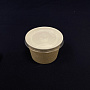 Супница бум КРАФТ + КРЫШКА прозр. 300мл 30шт(!!!) D=100, d=80, H=65 OSQ Round Bowl 