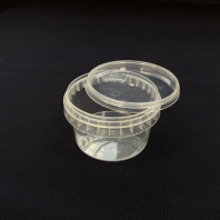 Банка с упорным кольцом (+конт.замок) + КРЫШКА 250мл 16шт D=95мм, H=56 ВЗЛП Арт.1229кп 