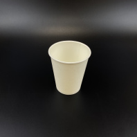 Стакан 250(290)мл бумажный БЕЛЫЙ 50шт D=80, d=55, H=92,5мм ВИРИДО 