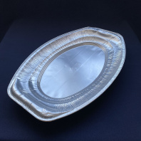 Поднос алюминиевый ГОРНИЦА V=1785мл 10шт 430х275/282х162/32мм Арт.410-012 