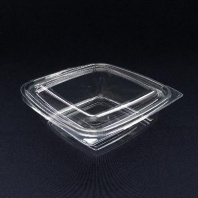 Контейнер с крышкой ПР-СК-РГ-750 ПЭТ 25шт(!) внеш.168х168х60мм