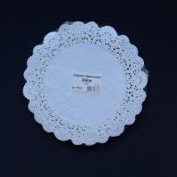 Салфетки ажурные круглые D=24см УП=250шт 