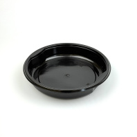 Контейнер ЛАНЧ круглый ПП К-189-730 730мл ЧЁРНЫЙ 75шт D=191 H=34мм СП 