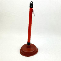 Вантуз D=15см, H=35см 1шт (ручка ДЕРЕВО) 