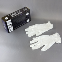 Перчатки виниловые неопудренные AVIORA "M" УП=100шт Арт.402-638 