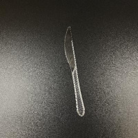 Нож ЛЮКС прозрачный УП=100шт 17см 