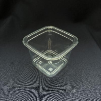 Контейнер одноразовый для ДЕСЕРТОВ СпК-0909 300мл "Квадрат стакан" прозрачный 50шт 93х93х69мм