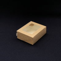 Упаковка OSQ Tabox-PRO- 300 ланч-бокс с окном 300мл 25шт 100х80х35 