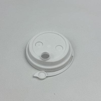 Крышка ПП 80мм с ЗАГЛУШКОЙ 50шт БЕЛАЯ