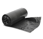 Мешки для мусора ПНД рулон (30л 50шт) Д-Полимер чёрные 50х50см (6) ЭКОНОМ 