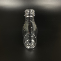 Бутылка ПЭТ D=38мм 0,5л КРУГЛАЯ прозрачная + КРЫШКА (выписывать по 170шт) 