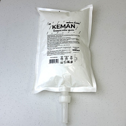Мыло жидкое Keman S1 в мягком картридже 1л для диспенсера...