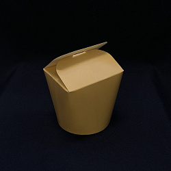 Коробка для лапши WOK КРАФТ 500мл 30шт дно-КРУГ Фудбокс В...