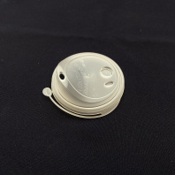 Крышка ПП 80мм с ЗАГЛУШКОЙ ФЛИП-ТОП 50шт ПРОЗРАЧНАЯ 