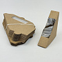 Упаковка ECO SANDWICH-40 TOTAL CRAFT уголок под сэндвич с окном 50шт 130х130х40мм 