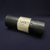 Мешки для мусора ПВД рулон (120л 20шт!!!) 30мкм ПРОЧНЫЕ 680х940мм ПБФ 