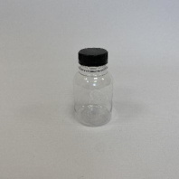 Бутылка ПЭТ D=38мм  0,2л КРУГЛАЯ прозрачная + КРЫШКА (300шт) 