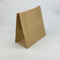 Пакет бум. прямоуг. дно КРАФТ 340х320х180 25шт пл.70гр 