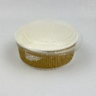 Салатник бум КРАФТ ГОФРА + КРЫШКА прозр. 1090мл 25шт D=166 H=65 AVIORA Арт.411-413/411-417 