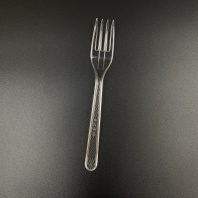 Вилка ЛЮКС прозрачная УП=100шт 17см ЭЛПИ Арт.33734 