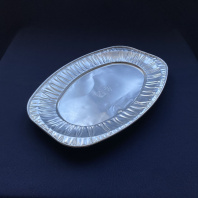 Поднос алюминиевый ГОРНИЦА V=1200мл 10шт 351х235/260х160/25мм Арт.410-011 