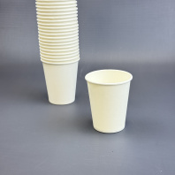 Стакан 180(196)мл бумажный БЕЛЫЙ 50шт D=73, d=50, H=80мм GOOD 
