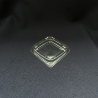 Крышка для СпК-0909 ПЭТ "Квадрат стакан" прозрачная 50шт 93х93х15мм СП 