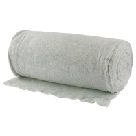 Тряпка для пола из ХПП РУЛОН  80см х 50м БЕЛАЯ пл.180гр/м2, 2,5мм 