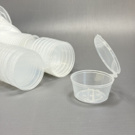 Соусник с крышкой ПП 50мл 80шт D=60, d=48, H=30мм
