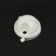 Крышка-КУПОЛ "УШКИ" 90мм БЕЛАЯ 45шт