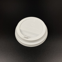 Крышка 90мм с КЛАПАНОМ 100шт БЕЛАЯ СкандиПакк 