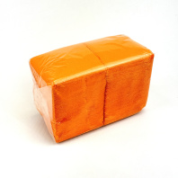 Салфетки 24х24 Биг Пак 400шт интенсив оранж ПП Арт.С1380 