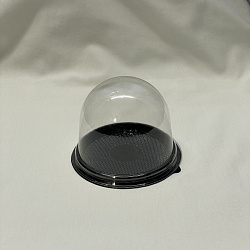 Контейнер для ДЕСЕРТОВ ПР-Т-85 дно-ЧЁРНОЕ + КРЫШКА 65шт (...