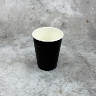 Стакан бумажный 2сл 300мл для горячего УП=25шт d=90мм Waffle Black ФОРМАЦИЯ Арт.52228 